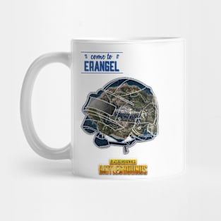 PUBG Welcome to Erangel Map Shirt Mug